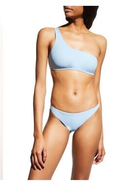 Anemos Azure One Shoulder Bikini Set - S Top / L Bottom